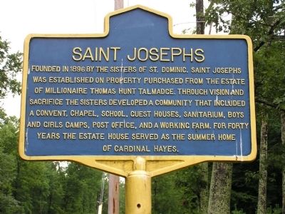 Saint Josephs Marker image. Click for full size.