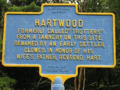 Hartwood Marker image. Click for full size.
