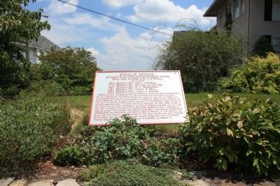 Stovall's Brigade Marker. Click for full size. Stovall's Brigade Marker image. Click for full size.