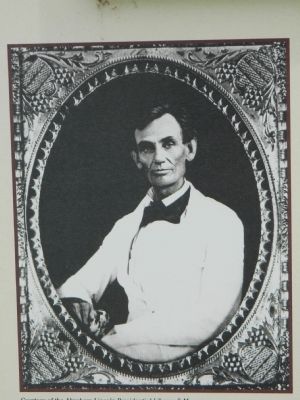 Lincoln Photograph image. Click for full size.