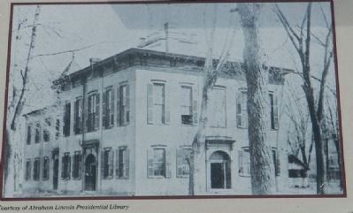 Second Hancock County Courthouse image. Click for full size.