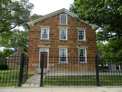Historic Carthage Jail image. Click for full size.