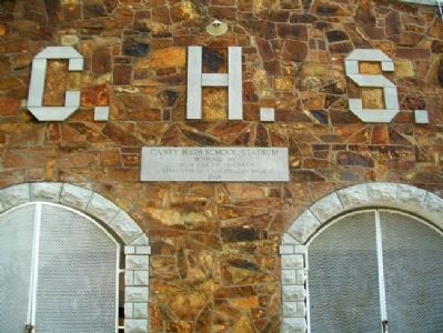 Caney High School Stadium Frontispiece image. Click for full size.