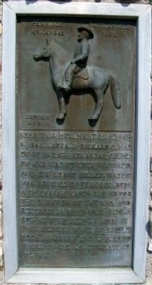 Captain Richard C. Mason Marker. Click for full size. Captain Richard C. Mason Marker image. Click for full size.