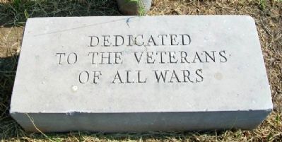 Caney War Memorial Marker image. Click for full size.