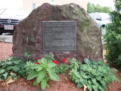 The Mullaney Twins Memorial Parking Area Marker. Click for full size. The Mullaney Twins Memorial Parking Area Marker image. Click for full size.