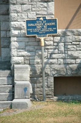 Canajoharie Academy Marker image. Click for full size.