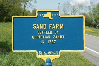 Sand Farm Marker image. Click for full size.