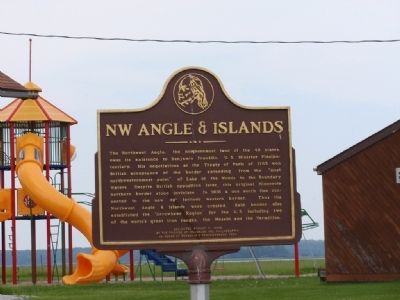 NW Angle & Islands Marker image. Click for full size.