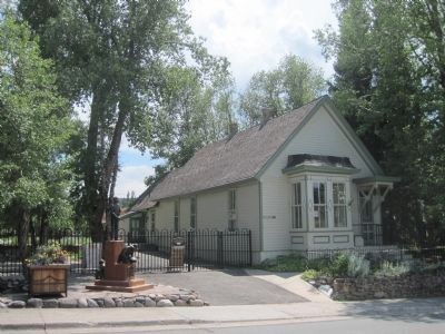 Barney L. Ford House Museum, Statue and Marker. Click for full size. Barney L. Ford House Museum, Statue and Marker image. Click for full size.