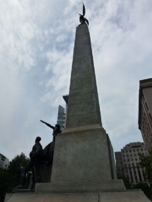 South African War Memorial - east face. Click for full size. South African War Memorial - east face image. Click for full size.