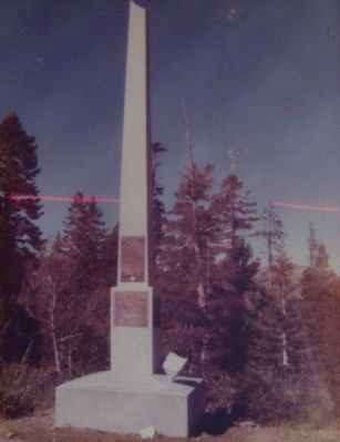 Snowshoe Thom(p)son Marker. Click for full size. Snowshoe Thom(p)son Marker image. Click for full size.