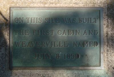 Site of First Cabin Marker image. Click for full size.