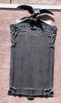 Wabash College Students who Served in the Civil War Marker. Click for full size. Wabash College Students who Served in the Civil War Marker image. Click for full size.