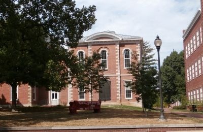 Long View - - Wabash College Students who Served in the Civil War Marker. Click for full size. Long View - - Wabash College Students who Served in the Civil War Marker image. Click for full size.