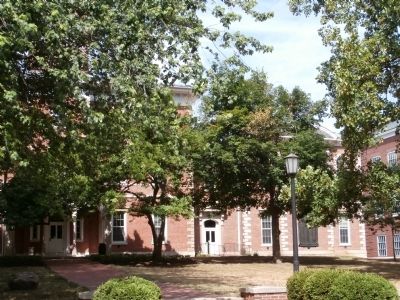 Other View - - Wabash College Students who Served in the Civil War Marker. Click for full size. Other View - - Wabash College Students who Served in the Civil War Marker image. Click for full size.