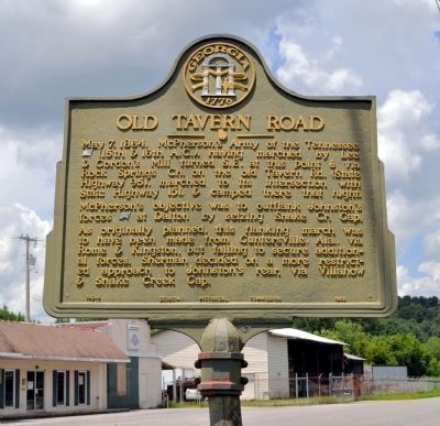 Old Tavern Road Marker. Click for full size. Old Tavern Road Marker image. Click for full size.