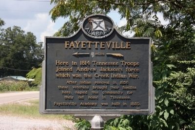 Fayetteville Marker image. Click for full size.
