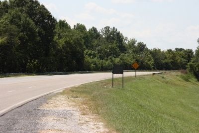 Coosa Marker Southbound View image. Click for full size.