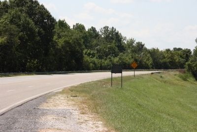 Coosa Marker Southbound View. Click for full size. Coosa Marker Southbound View image. Click for full size.
