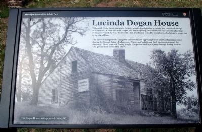Lucinda Dogan House Marker image. Click for full size.
