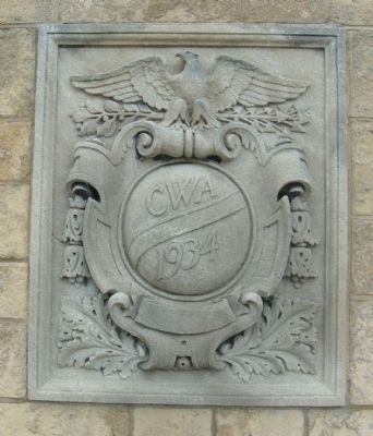 Detail on Breese Stevens Field Wall. Click for full size. Detail on Breese Stevens Field Wall image. Click for full size.