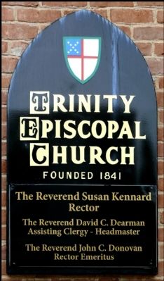 Trinity Protestant Episcopal Church Sign image. Click for full size.
