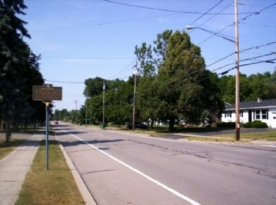 Caledonia Marker as seen facing north on North St. image. Click for full size.