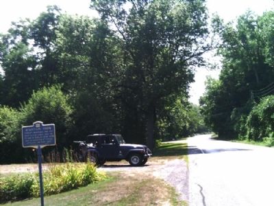McArthur Cabin Marker as seen facing west on 383. Click for full size. McArthur Cabin Marker as seen facing west on 383 image. Click for full size.