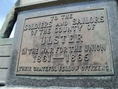 Ulster County Civil War Monument Marker image. Click for full size.