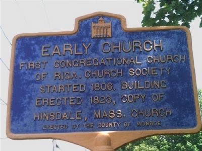 Early Church Marker. Click for full size. Early Church Marker image. Click for full size.