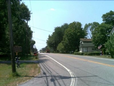 Riga Academy Marker as seen facing west on 33A. Click for full size. Riga Academy Marker as seen facing west on 33A image. Click for full size.