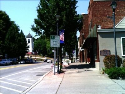 Francis E. Willard Marker as seen facing north on 36 image. Click for full size.