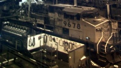Photo on Union Pacific's Omaha Shops Marker image. Click for full size.