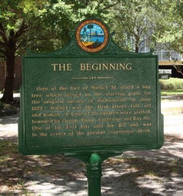 The Beginning Marker image. Click for full size.