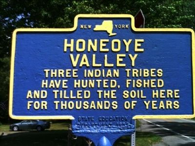 Honeoye Valley Marker image. Click for full size.