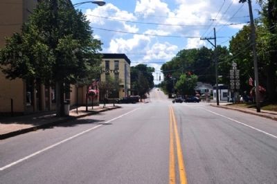 Union Lodge No. 45 Marker as seen facing south on 15A image. Click for full size.