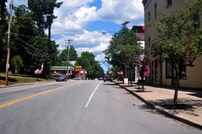 Union Lodge No. 45 Marker as seen facing north on 15A image. Click for full size.