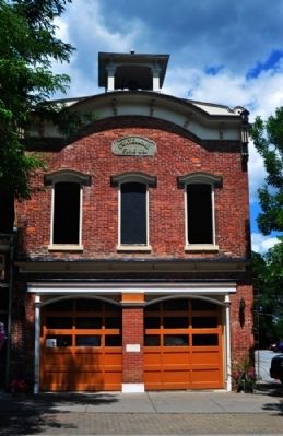 Centennial Fire Company Building Today image. Click for full size.