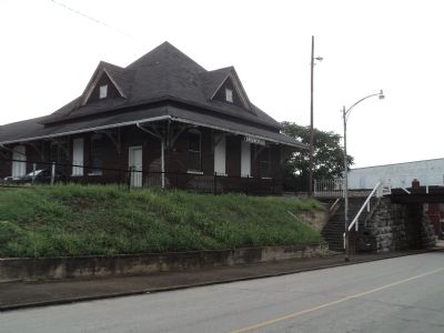 Greeneville Railroad Depot image. Click for full size.