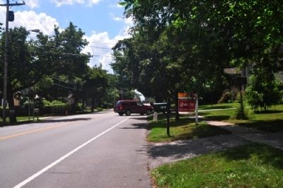 Kenneth B. Keating Marker as seen facing south on 15A image. Click for full size.