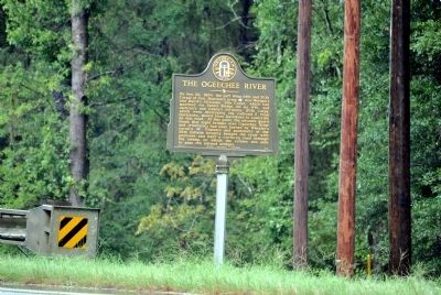 The Ogeechee River Marker image. Click for full size.