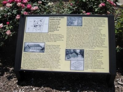 Durham-Perry Farmstead Marker image. Click for full size.