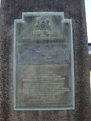 Forbes Road Marker image. Click for full size.