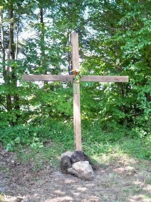 Dustin Huffman Memorial Cross image. Click for full size.