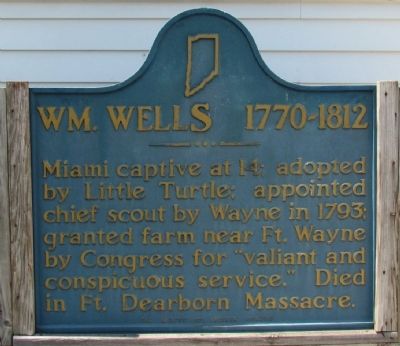 Wm. Wells 1770 - 1812 Marker image. Click for full size.
