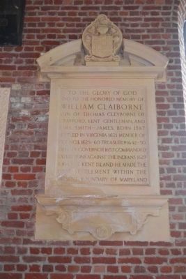 William Claiborne Memorial at the Church image. Click for full size.