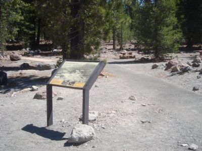 Devastated Area Trail Interpertive Sign image. Click for full size.