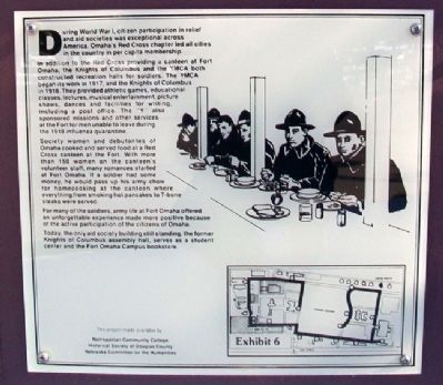Fort Omaha Knights of Columbus Assembly Hall Marker image. Click for full size.