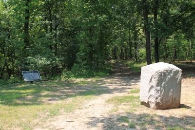 Close of the Battle Marker. Click for full size. Close of the Battle Marker image. Click for full size.